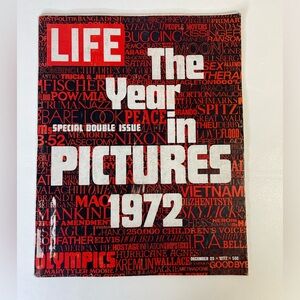 LIFE Magazine, December 29, 1972 Single Issue Magazine – December 29, 1972